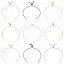 Immagine di Ottone Catena di casella Braccialetti Regolabili Semilavorati del Cursore/Scivolo di Bolo per la Fabbricazione di Gioielli Fatti a Mano Fai-da-te Multicolore 23cm Lunghezza, 1 Pz