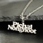 Picture of 304 Stainless Steel Customized Name Necklace Personalized Letter Charm Pendant