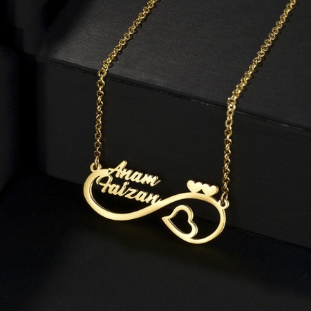 304 Stainless Steel Customized Name Necklace Personalized Letter Charm Pendant