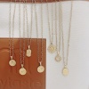 Picture of Eco-friendly Vacuum Plating Stylish Galaxy 18K Gold Plated 304 Stainless Steel Link Cable Chain Sun Star Pendant Necklace For Women