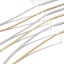 Imagen de 304 Acero Inoxidable Cadena Omega Collares Círculo 45.5cm longitud, 1 Unidad