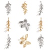 Picture of Brass Pendants Real Gold Plated Leaf 3D