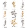 Picture of Brass Pendants Real Gold Plated Leaf 3D