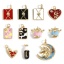 Picture of Brass Charms 18K Real Gold Plated                                                                                                                                                                                                                             
