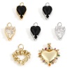 Picture of Brass Valentine's Day Charms Real Gold Plated Heart