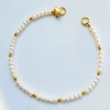 Picture of Brass Wire Protectors Round Real Gold Plated 5.2mm x 5mm