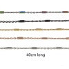 Bild von 304 Edelstahl Gliederkette Kette Halskette 40cm lang, 1 Strang