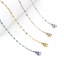 Imagen de 304 Acero Inoxidable Cadena de Labios Collares 40cm longitud, 1 Unidad