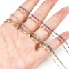 Picture of 304 Stainless Steel Lips Chain Necklace For DIY Jewelry Making 40cm(15 6/8") long