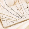 Picture of 304 Stainless Steel Lips Chain Necklace For DIY Jewelry Making 40cm(15 6/8") long