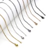 Picture of 304 Stainless Steel Link Cable Chain Necklace For DIY Jewelry Making 40cm(15 6/8") long