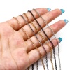 Picture of 304 Stainless Steel Link Cable Chain Necklace For DIY Jewelry Making 40cm(15 6/8") long