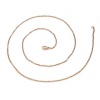 Picture of 304 Stainless Steel Link Cable Chain Necklace For DIY Jewelry Making 40cm(15 6/8") long
