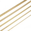 Picture of 304 Stainless Steel Snake Chain Bracelets Gold Plated With Lobster Claw Clasp And Extender Chain
