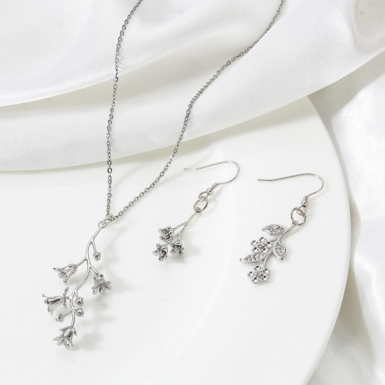 Image de Pendentifs en Laiton Fleur Plaqué Or Véritable 3D 2 Pcs