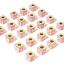 Immagine di Ottone Semplice Perline per la Creazione di Gioielli con Ciondoli Fai-da-te 18K Vero Oro Placcato Multicolore Cubo Lettera Maiuscola Lettere " A-Z " Smalto 1 Pz