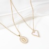 Picture of Brass Charms Micro Pave Clear Cubic Zirconia