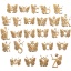 Image de Breloques en 304 Acier Inoxydable Papillons 2 Pcs