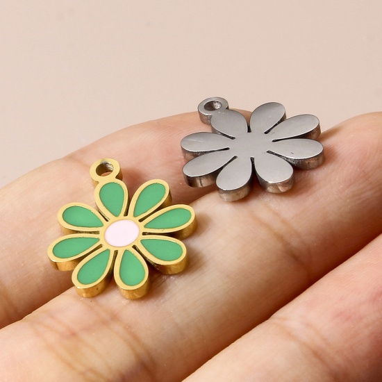 Picture of 304 Stainless Steel Flora Collection Charms