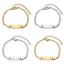 Image de BraceletsÉtiquettes d'Estampage Vierges en 304 Acier Inoxydable Pour Enfants 15.5cm long, 1 Pièce