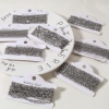 Bild von 304 Edelstahl Schmuckkette Kette Für handgefertigte Schmuckherstellung Silberfarbe 1 Rolle (ca. 5 M/Rolle)