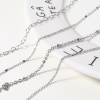 Picture of 304 Stainless Steel Link Chain For Handmade DIY Jewelry Making Findings Silver Tone 1 Roll (Approx 3 M/Roll)