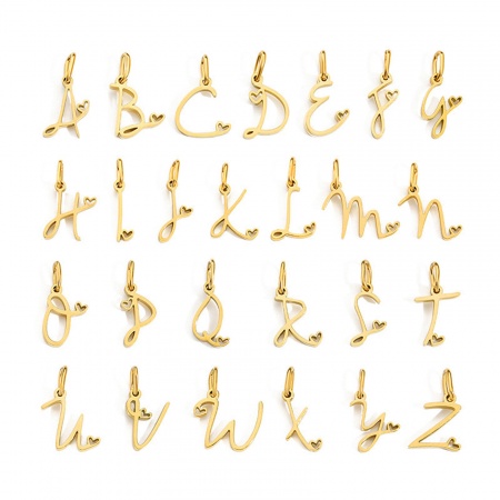 304 Stainless Steel Charms Heart With Jump Ring 10mm Dia.