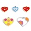Picture of 316 Stainless Steel Valentine's Day Charms Enamel