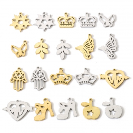 304 Stainless Steel Charms
