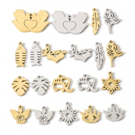 304 Stainless Steel Charms