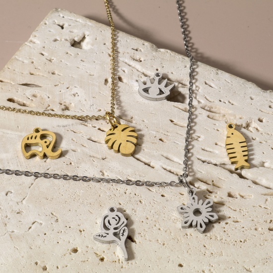 Bild von 304 Edelstahl Charms 5 Stück