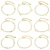 Picture of 304 Stainless Steel Link Cable Chain Bracelets Gold Plated Tassel