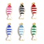 Picture of Zinc Based Alloy Enamelled Sequins Charms Gold Plated Multicolor Fish Animal Enamel 26mm x 7mm
