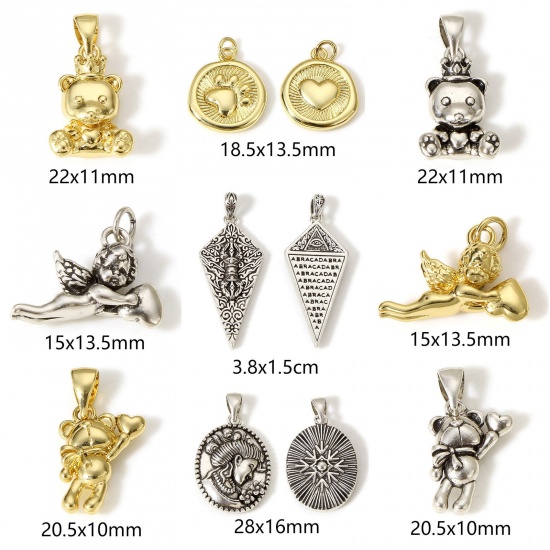 Picture of Brass Charms Real Gold Plated