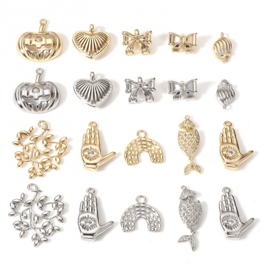 Picture of Brass Charms Real Gold Plated