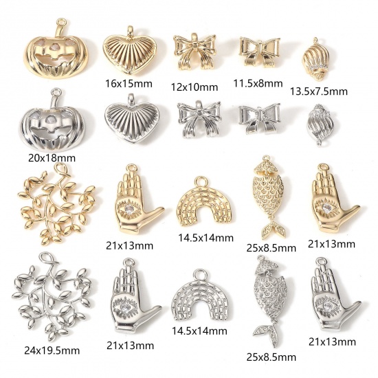 Picture of Brass Charms Real Gold Plated