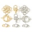 Immagine di 2 Pz Ottone Pendenti Charms Connettori Accessori Vero Oro Placcato