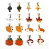 Picture of Vacuum Plating 304 Stainless Steel Charm Pendant Animal Insect Enamel