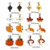 Picture of Vacuum Plating 304 Stainless Steel Charm Pendant Animal Insect Enamel