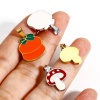 Picture of Vacuum Plating 304 Stainless Steel Charm Pendant Animal Insect Enamel