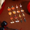 Picture of Vacuum Plating 304 Stainless Steel Charm Pendant Animal Insect Enamel