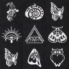 Picture of 304 Stainless Steel Filigree Stamping Pendants Silver Tone Hollow