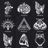 Picture of 304 Stainless Steel Filigree Stamping Pendants Silver Tone Hollow