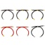 Image de 5 Pièces Bracelets Semi-finis Réglables Coulissants/Glissés Bolo pour la Fabrication de Bijoux Faits Main Bricolage Accessoires en Polyamide Nylon Multicolore 21.5cm long