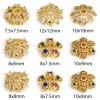 Picture of Brass Beads Caps 18K Real Gold Plated