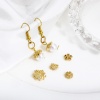 Picture of Brass Beads Caps 18K Real Gold Plated