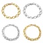 Immagine di 1 Pz 304 Acciaio Inossidabile Cavo Catena Braccialetti Con Aragosta Fermagli Fibbia 19cm Lunghezza