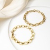 Bild von 1 Strang 304 Edelstahl Gliederkette Kette Armband Mit Karabiner Verschluss 19cm lang