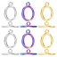 Picture of 2 PCs Vacuum Plating 304 Stainless Steel Toggle Clasps