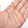 Picture of 304 Stainless Steel Extender Chain For Necklace Bracelet Jewelry Making With Lobster Claw Clasp